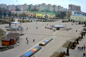 Sowjetischer Platz. Dmitrov Webcams online - Video aus den Städten in der Nähe von Moskau