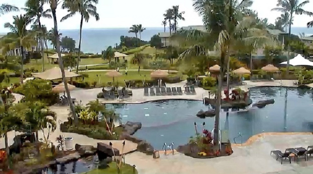 Hotel Die Westc Princeville Ocean Resort Villen Webcam online