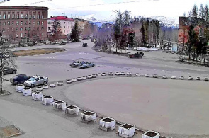Lenin-Platz. Webcams von Apatity City online