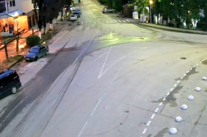 Blick auf die Straße Aschba. Webcams Neuer Athos
