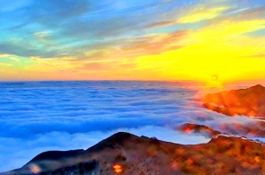 Panorama vom Berg Diablo. Webcams Santa Cruz (Kalifornien)