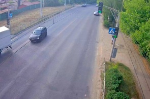 Kreuzung in der Nähe des Ryazan College. Webcams Rjasan