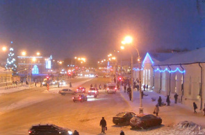 Live-Webcam auf dem Susaninskaya-Platz in Kostroma