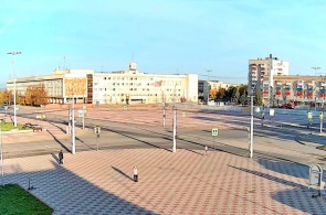 Kreuzung von Lenin und Sieg. Quadrat. Webcams Kamensk-Uralski
