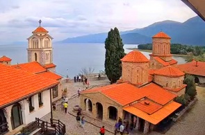Kloster St. Naum. Webcams Ohrid