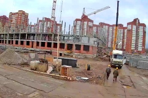 Der Bau einer Schule auf dem Hügel, 2. Webcam Perm