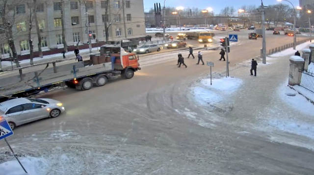 Mira Street, Nowosibirsk Webcam online