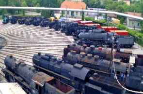 Parkgeschichte der Eisenbahnen. Budapester Webcams online