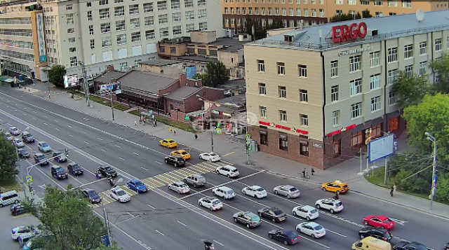 Webcam von der Straße Butyrskaya in Moskau im Bereich von Haus 21