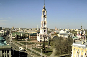 Platz benannt nach Zoe Kosmodemyanskoy. Tambov Webcam online