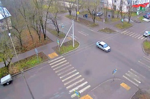 Molkerei. Kreuzung von Lenin und Jemeljanow. Wologda-Webcams