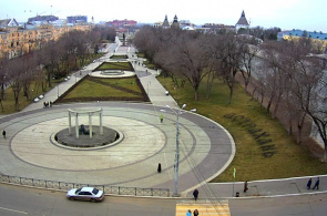 Lenin-Platz. Astrachan Webcam online