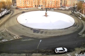 Lomonosov-Platz. Webcams Sewerodwinsk