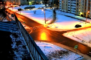 Kreuzung der Straßen Lermontov und Massalsky. Webcams Krasnoje Selo
