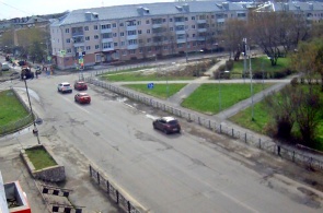 Schnittpunkt von Engels und Liebknecht. Werchnjaja Salda Webcams online