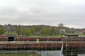 Der Nord-Ostsee-Kanal. Kiel webcams online