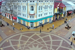 Webcam an der Kreuzung der Hauptstraßen von Simferopol - Karl Marx und Puschkin.