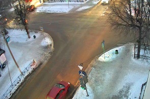 Kreuzung von Devonskaya und Komskomolskaya. Webcams von Oktyabrsky