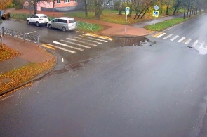Kreuzung Volodarsky-Bogdanovich. Winkel 3. Jaroslawl-Webcams