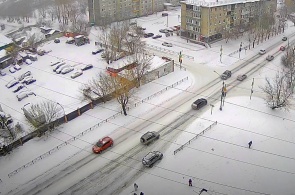 Kreuzung von 26 Baku-Kommissaren und Festivalnaya. Krasnojarsk Webcams