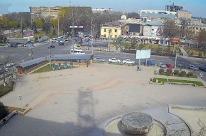 Kreuzung der Chui Avenue und der Yusup Abdrakhmanov Street. Bischkek Webcams