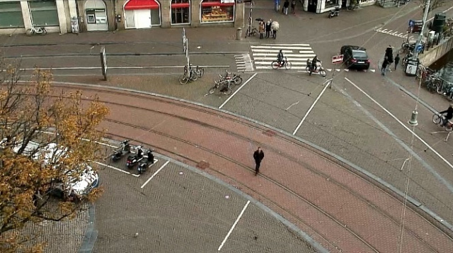 Königspleinplatz. Amsterdam Webcam online