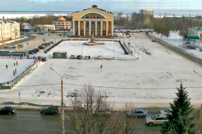 Kirov Platz. Web-Kameras Petrozavodsk online zu sehen