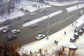 Kreuzung Pr. Sovetsky - st. Frühling. Webcams Kemerowo