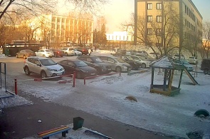 Kinderspielplatz auf Kochetova. Webcams in Kysyl online