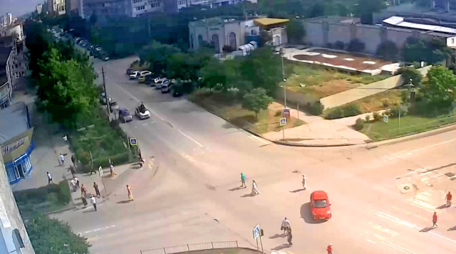 Siegesstraße. Webcams Jewpatoria
