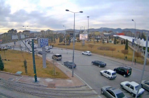 Bushaltestelle (Busbahnhofskreuzung). Konya Webcams online