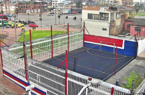Sportplatz in der Innenstadt. Webcams Bogota online ansehen
