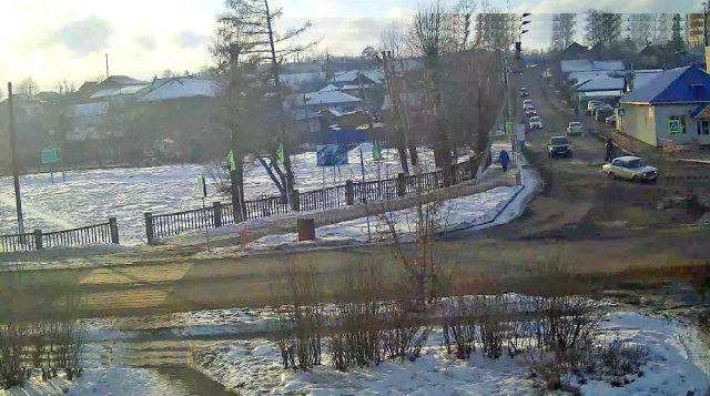 Sovetskaya Straße. Tulun Webcams online
