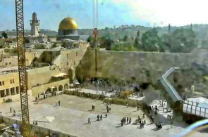 Klagemauer. Panorama-Webcam von Jerusalem