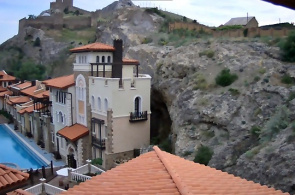 Soldaya Grand Hotel & Resort Webcam - Blick auf die genuesische Festung