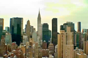 Manhattan in Echtzeit. Umfrage Webcam