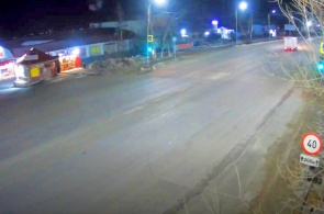 Kirov Straße in Richtung Schule Nummer 19. Artjoms Webcams