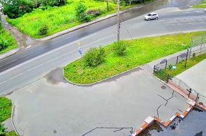 Kreuzung der Autobahn Prospekt Pobedy - Belozerskoe. Webcams Wologda
