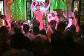 Karaoke-Bar Cats Meow, Szene. New Orleans Webcams Online