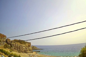 Strand von Sidonia. Heraklion Webcams