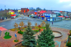 Zentraler Platz. Kirillovka-Webcams