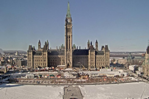 Parlamentarischer Hügel. Ottawa Webcams online
