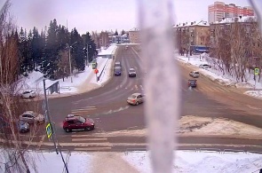 Kreuzung Sutyagin - Kuznetsov. Webcams von Kopeisk