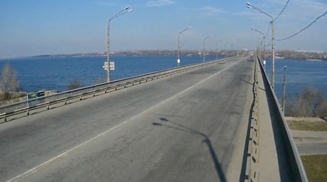 Südbrücke von Dnepropetrowsk. Webcam online