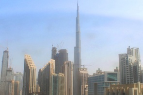 Wolkenkratzer Burj Khalifa. Webcams Dubai online