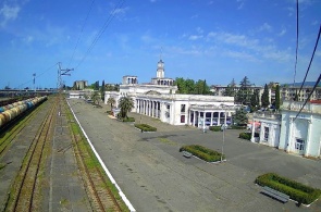 Bahnhof. Web Kamera Online Sukhumi