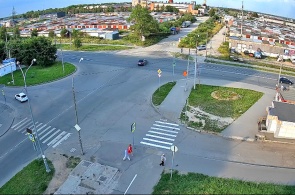 Kreuzung der Straßen Dalnyaya - Fryazinovskaya. Webcams Wologda