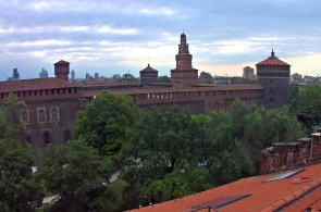 Burg Sforza. Live-Webcams in Mailand