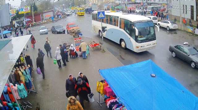 Kreuzung in der Nähe von "Zbruch" / Ternopol Webcams online