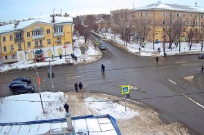 Kreuzung von Pobeda und Golets. Webcams von Kopeisk